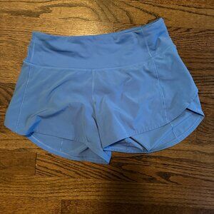 Size 4 Speed Up Blue Nile  lululemon athletica athletic Shorts 4 inch length
